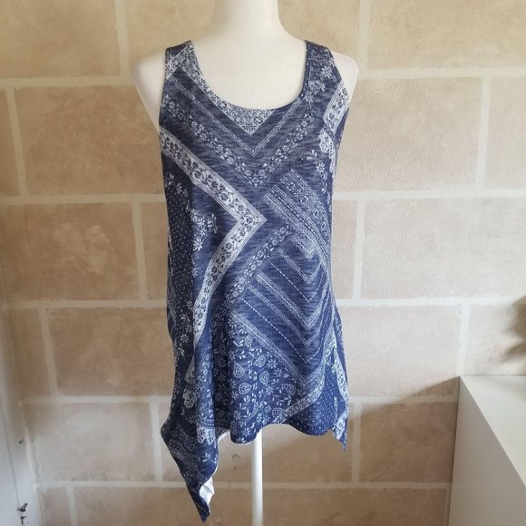 NWT Cupio Women's Boho Blouse D1C976 Size Medium - Picture 2 of 10